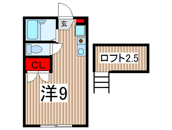 モンテクール清瀬イーストの物件間取画像